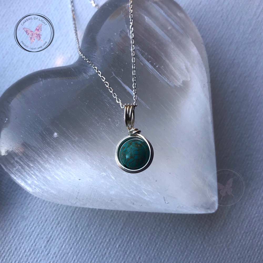 Turquoise Silver Pendant